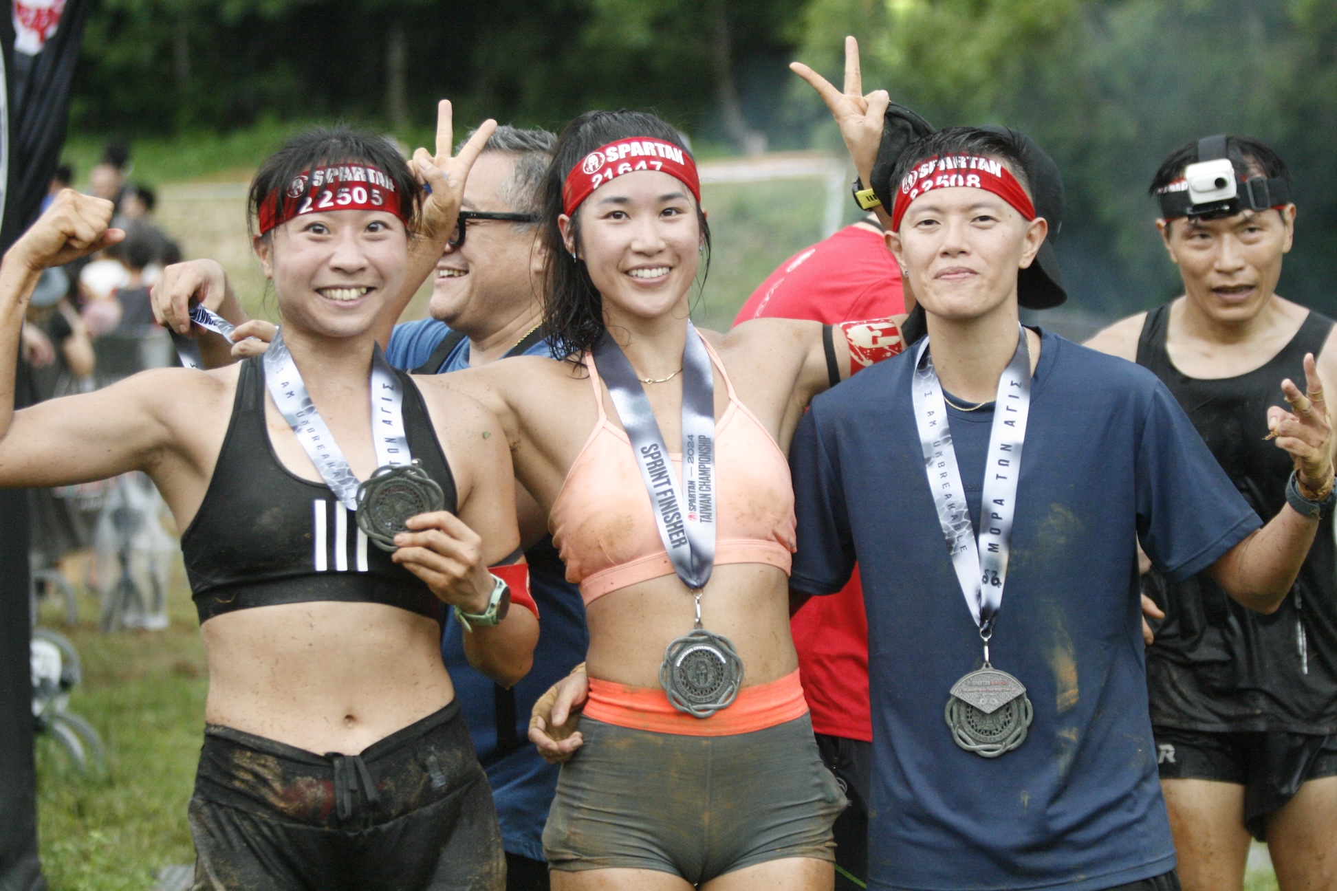 斯巴達台灣錦標賽》3500多名大小勇士　「美女警花」謝伯韶摘后冠