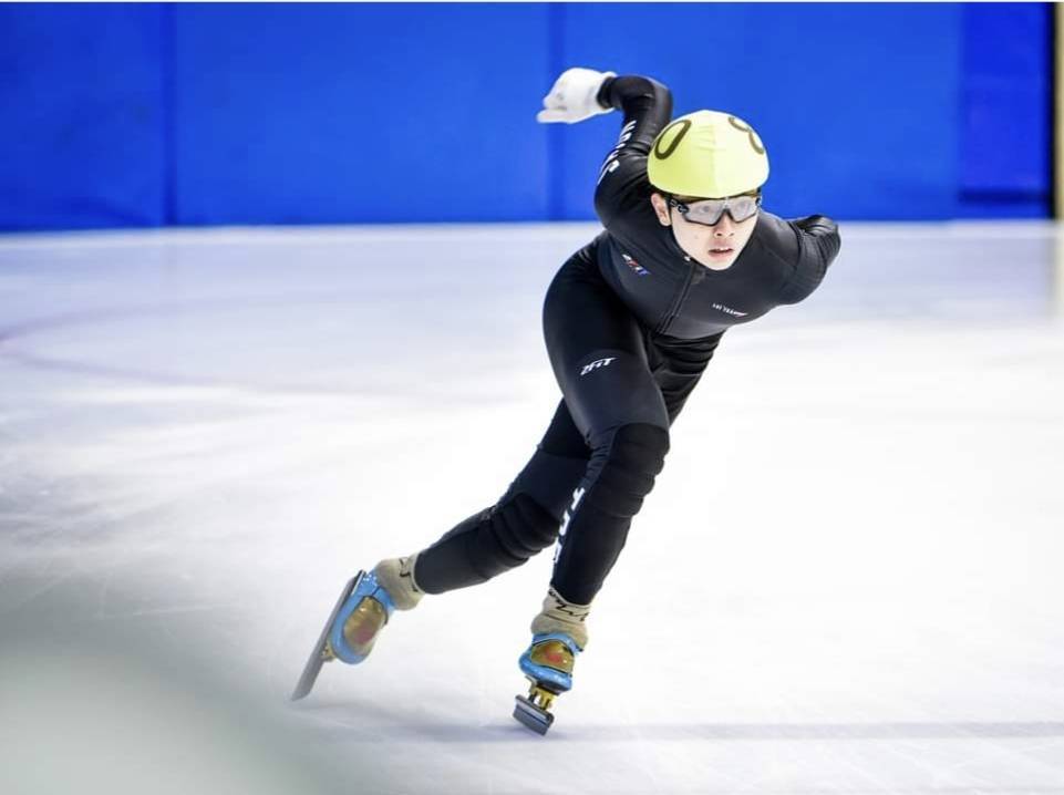 短道速滑亞錦賽》早起貪黑100公里只為了訓練　賴蔡桓鎮：滑冰讓我找到挑戰