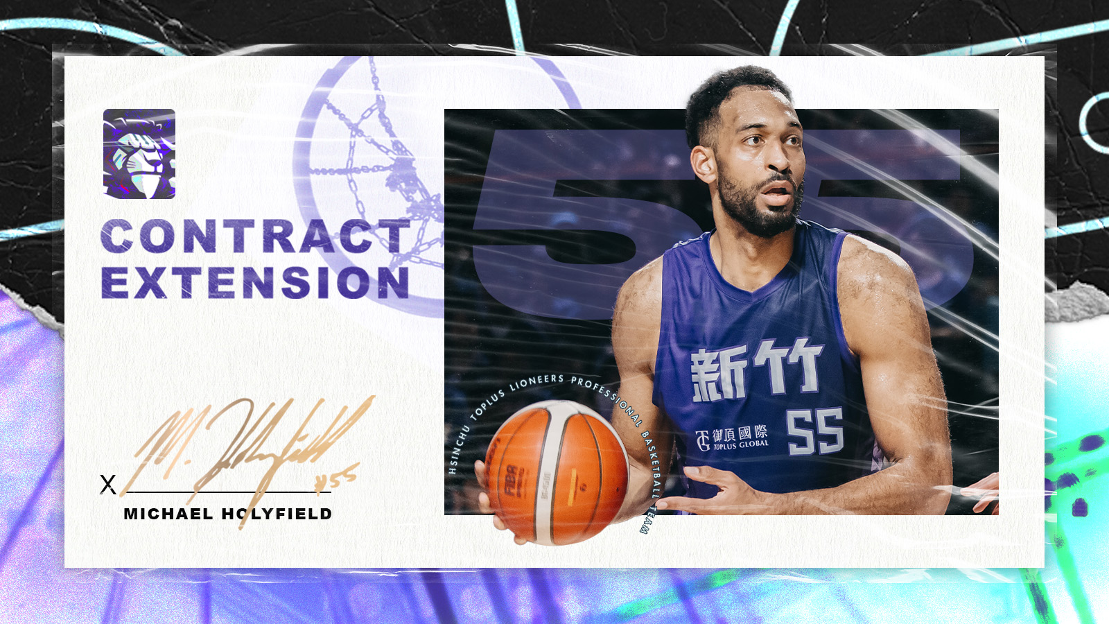 TPBL》霍立飛與攻城獅續約　大獅賽就將亮相