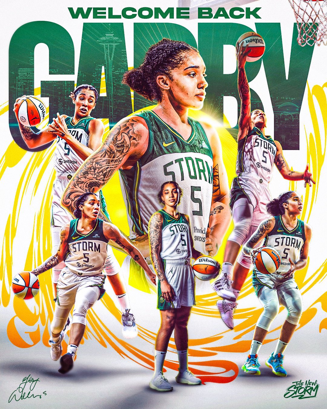 WNBA》Gabby Williams重返西雅圖　她在奧運對美國差點逼進延長賽