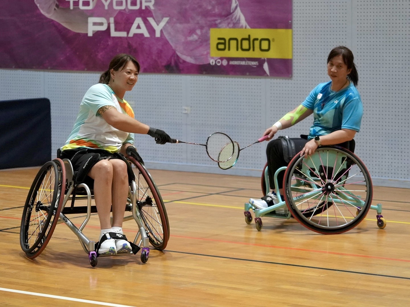 帕運》終於踏進球場　羽球胡光秋：「第一件事想拍照」