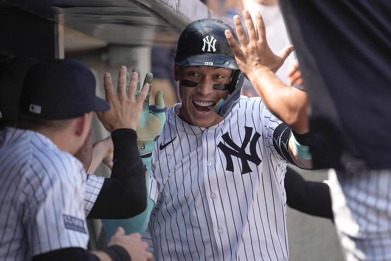 MLB》追破紀錄的速度　Judge單場雙響近6戰7轟