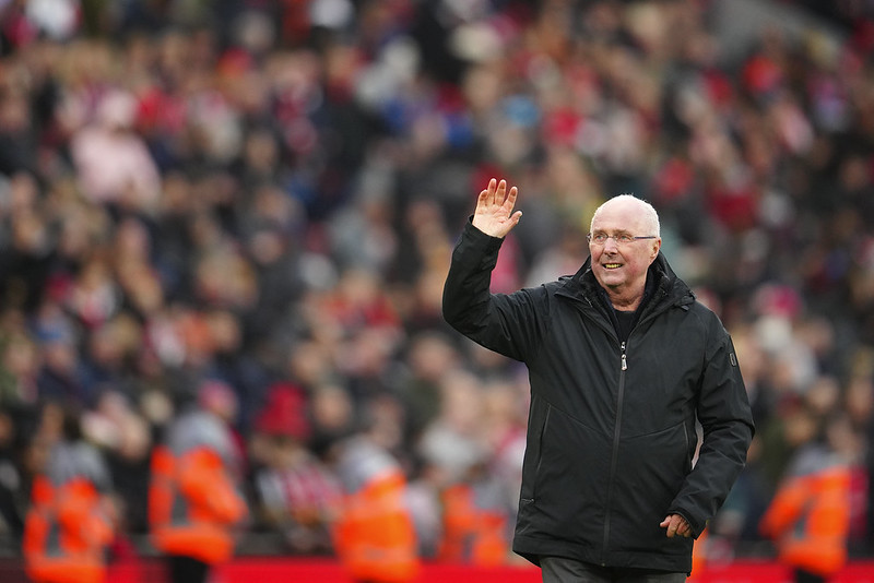 足球》英格蘭隊史首名外籍主帥Eriksson癌逝　享壽76歲