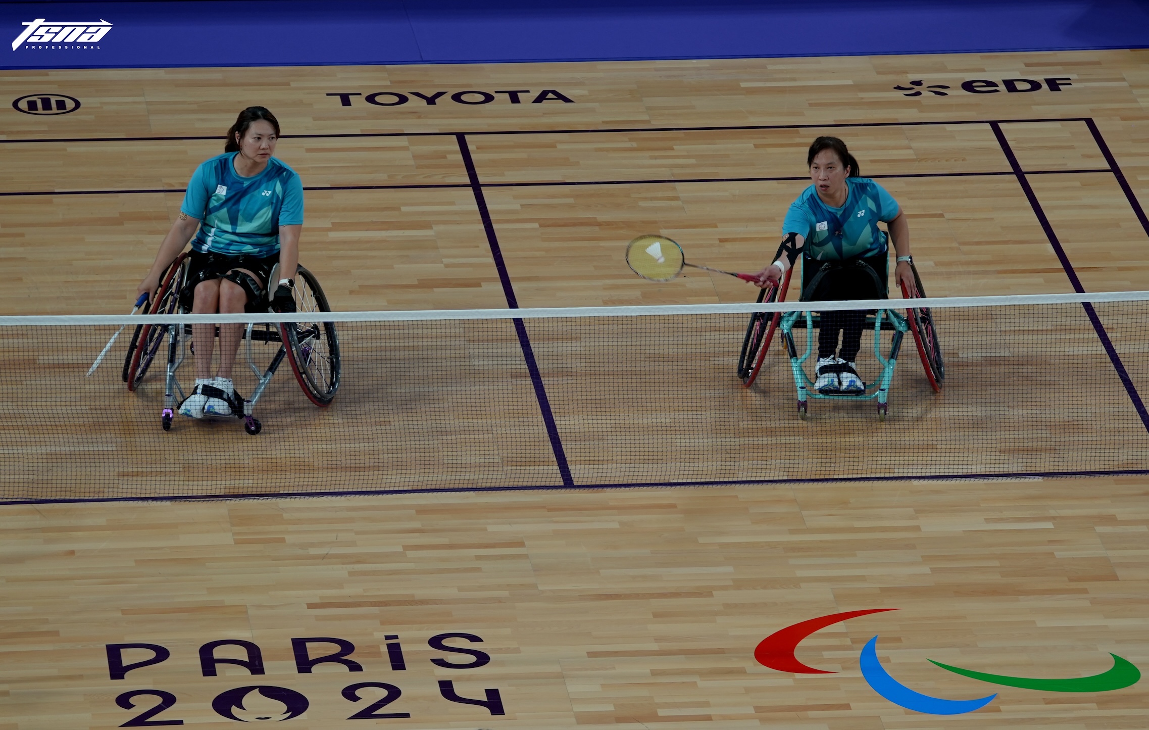 帕運》羽球女雙胡光秋、楊伊宸　小組首戰不敵瑞士第二種子