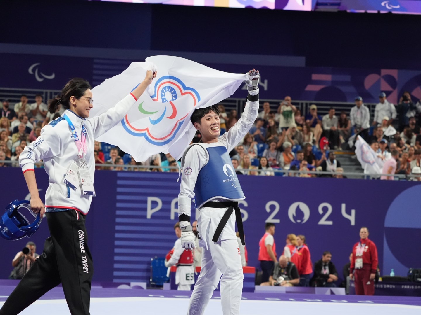 帕運》中華首日獎牌就追平上屆　跆拳道奪銅蕭翔文：下屆要金牌！