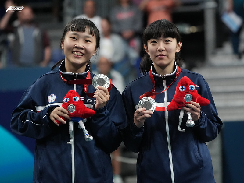 帕運》田曉雯、林姿妤奪銀　臺灣第2面獎牌入手