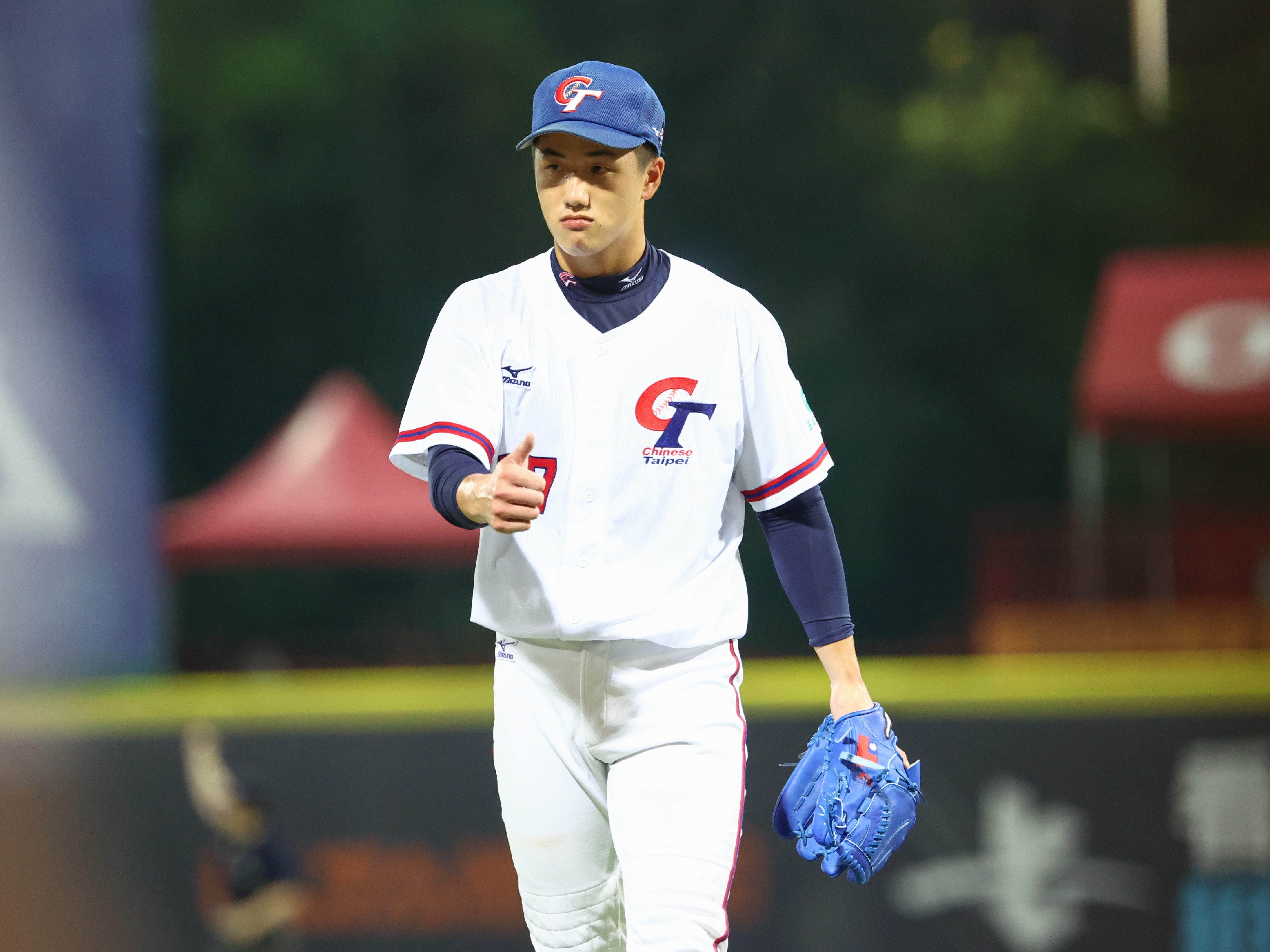 U18亞青》1局3K化解危機找回節奏　陳睦衡自評還能投更好