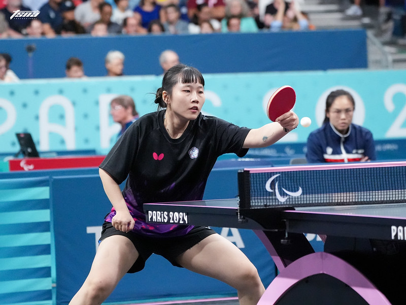 巴黎帕運》桌球女單確定有獎牌！田曉雯3:2擊敗澳洲對手　保底銅牌