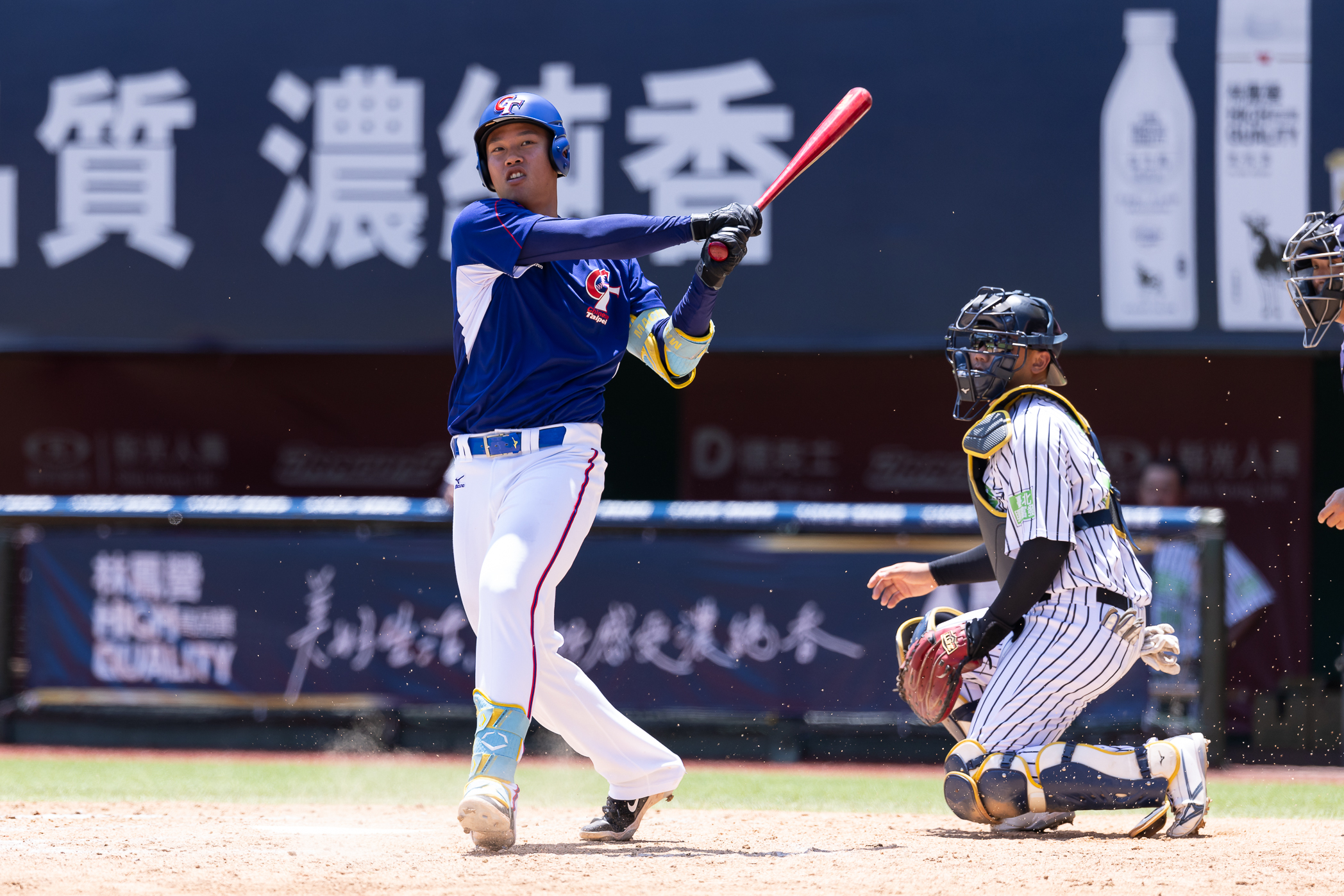 U18亞青》預定明對泰先發投捕搭檔　哀宥宇、張育豪：全力以赴