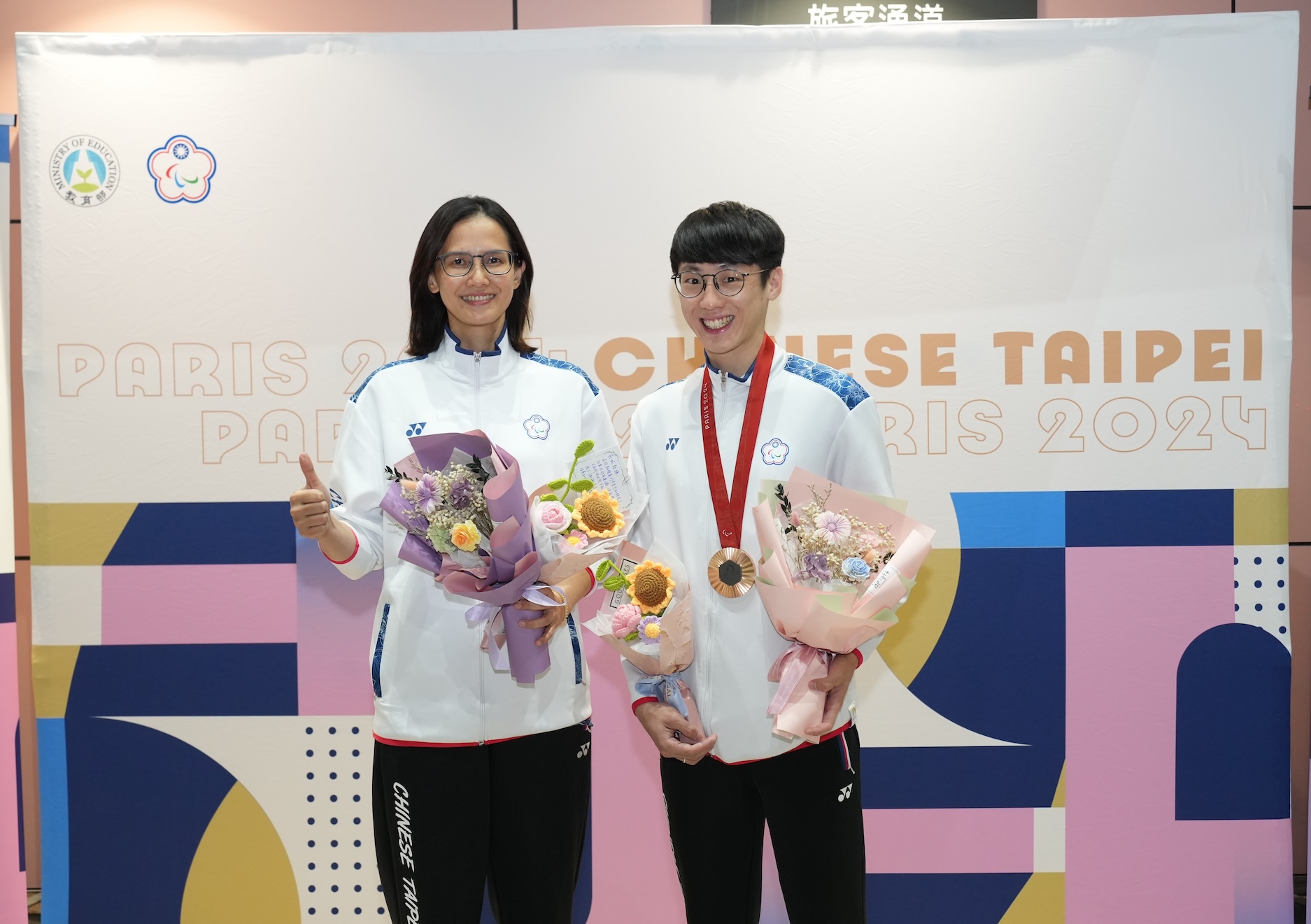 帕運》蕭翔文跆拳道踢銅　教練吳燕妮：讓更多選手看到機會