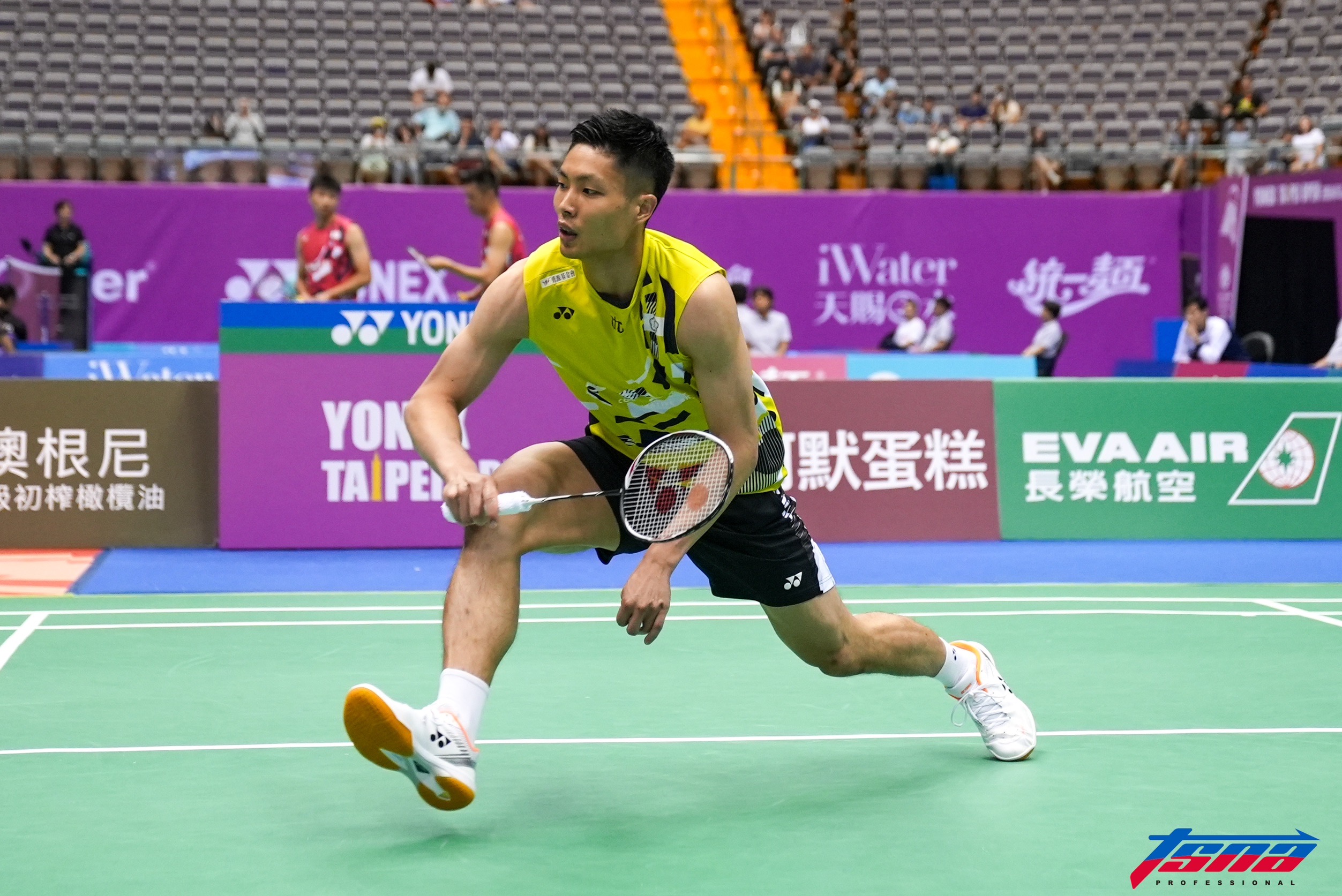 台北羽球公開賽》與對手換球衣　周天成肯定球品盼後輩傳承