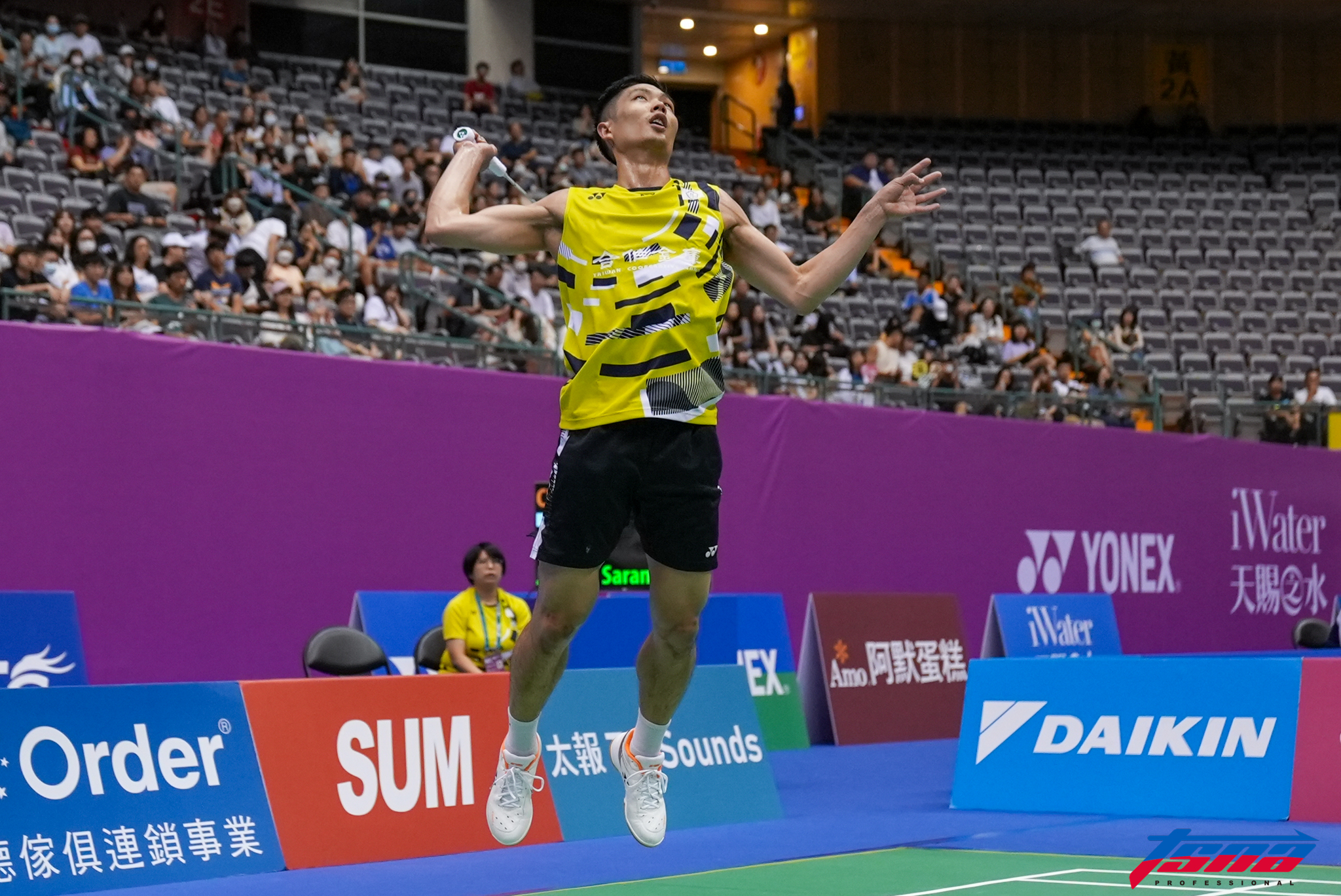 台北羽球公開賽》不再打3局！　周天成41分鐘速勝