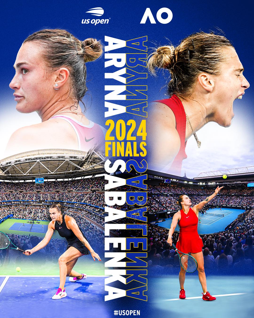 美網》Aryna Sabalenka晉級決賽　挑戰澳網、美網同一年封后