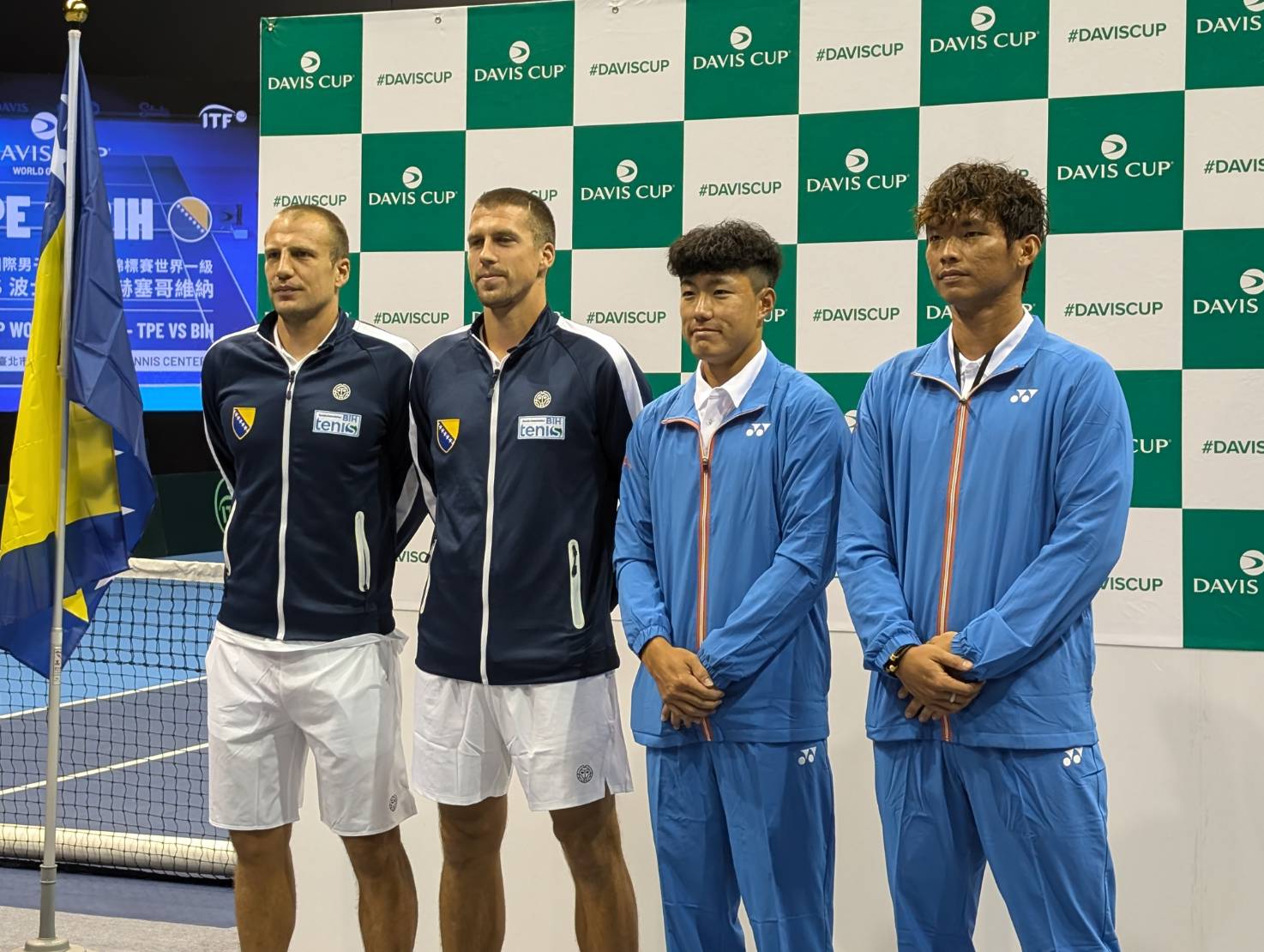 中波台維斯盃》上次合拍是2年前　何承叡、許育修不擔憂：狀態極佳