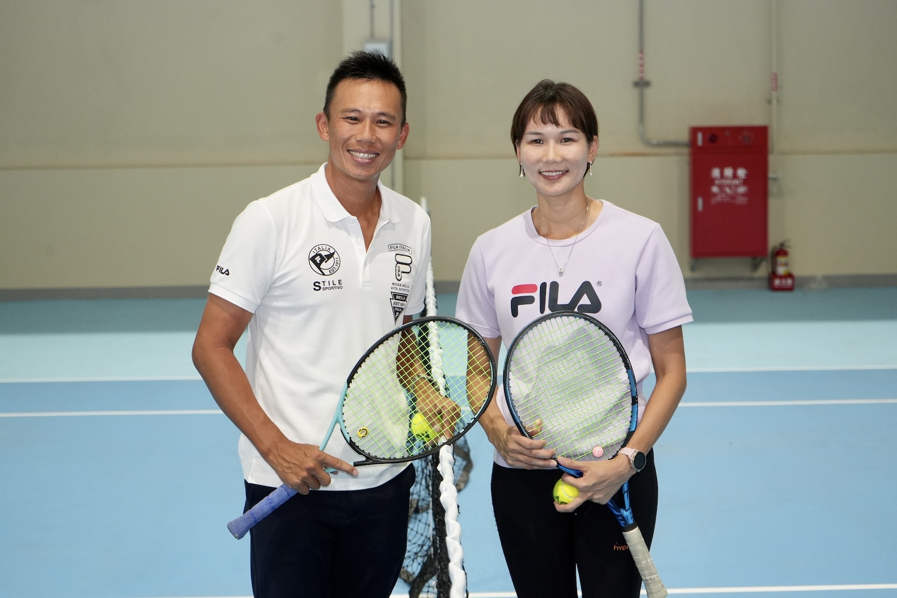 網球》亞運金牌陳迪感動　基隆首座室內網球場誕生