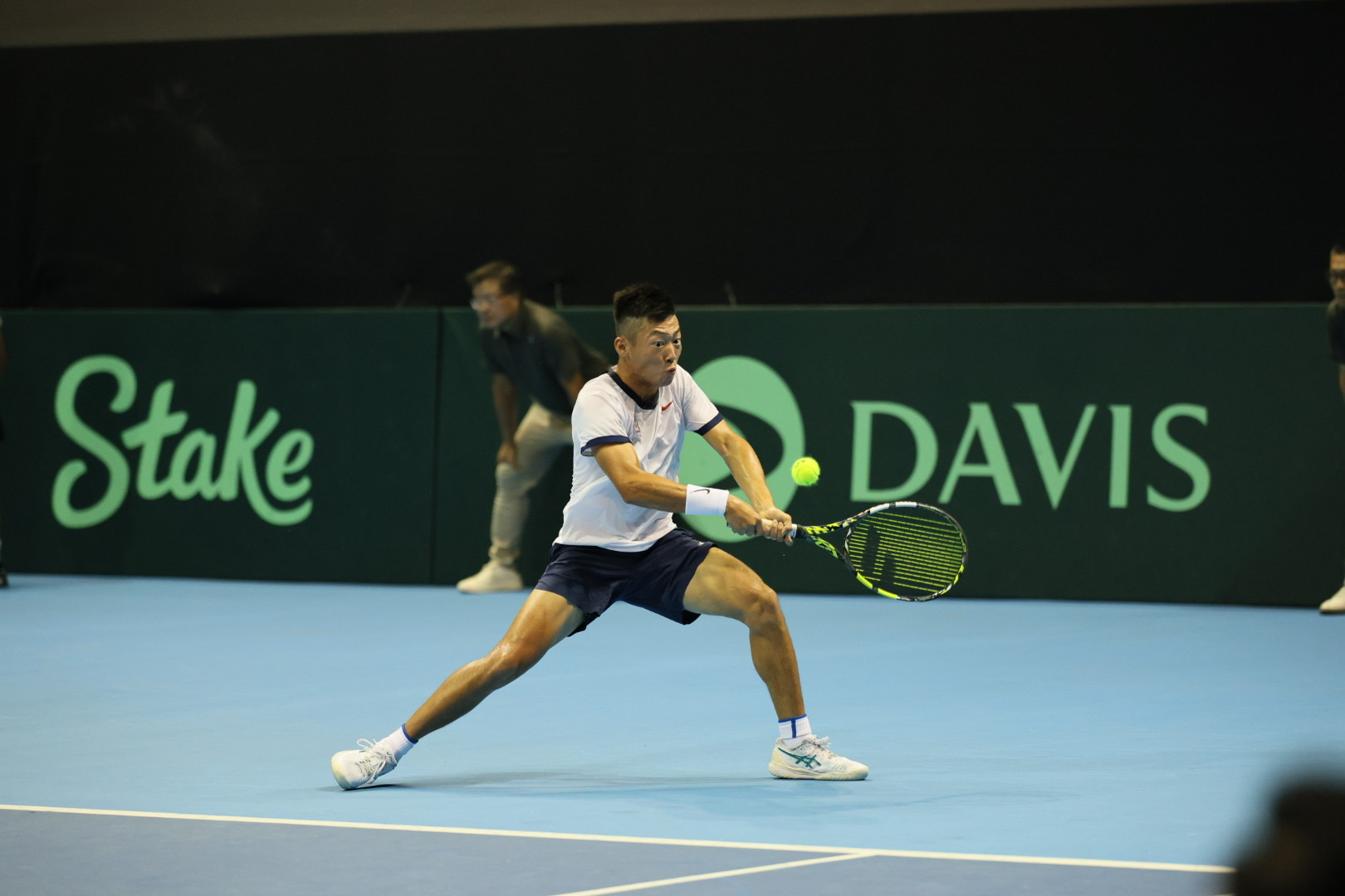 台維斯盃》曾俊欣爆冷負　中華0比1落後波赫