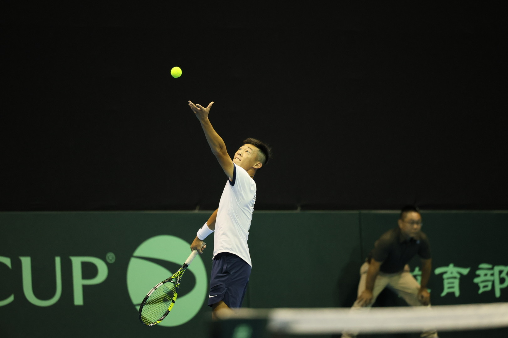 台維斯盃》自責未打好　曾俊欣：太保守、發球節奏亂