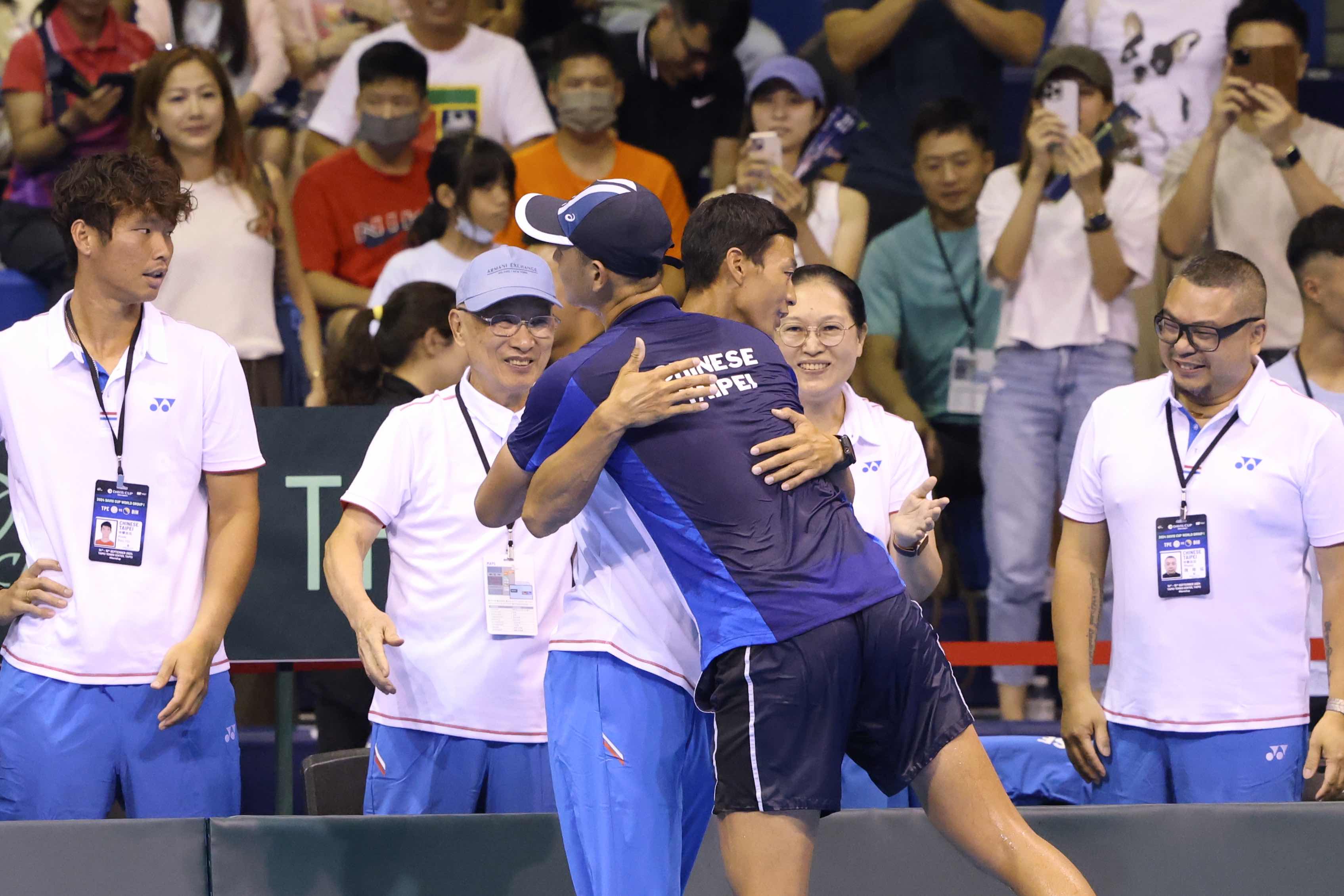 台維斯盃》從一哥到國家隊教練　盧彥勳不覺有壓力