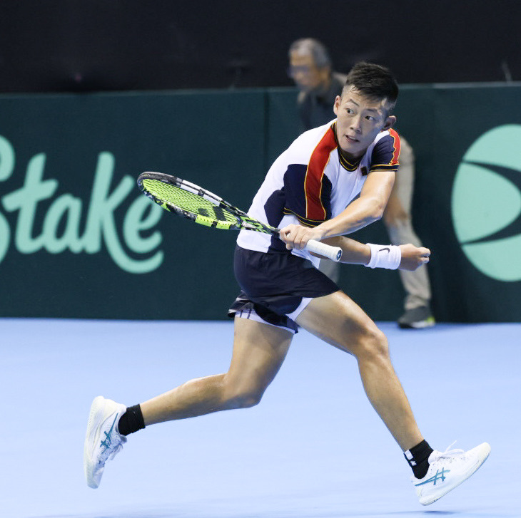 台維斯盃》 一哥對決戰滿3盤抽筋惜敗　曾俊欣：要再加強　