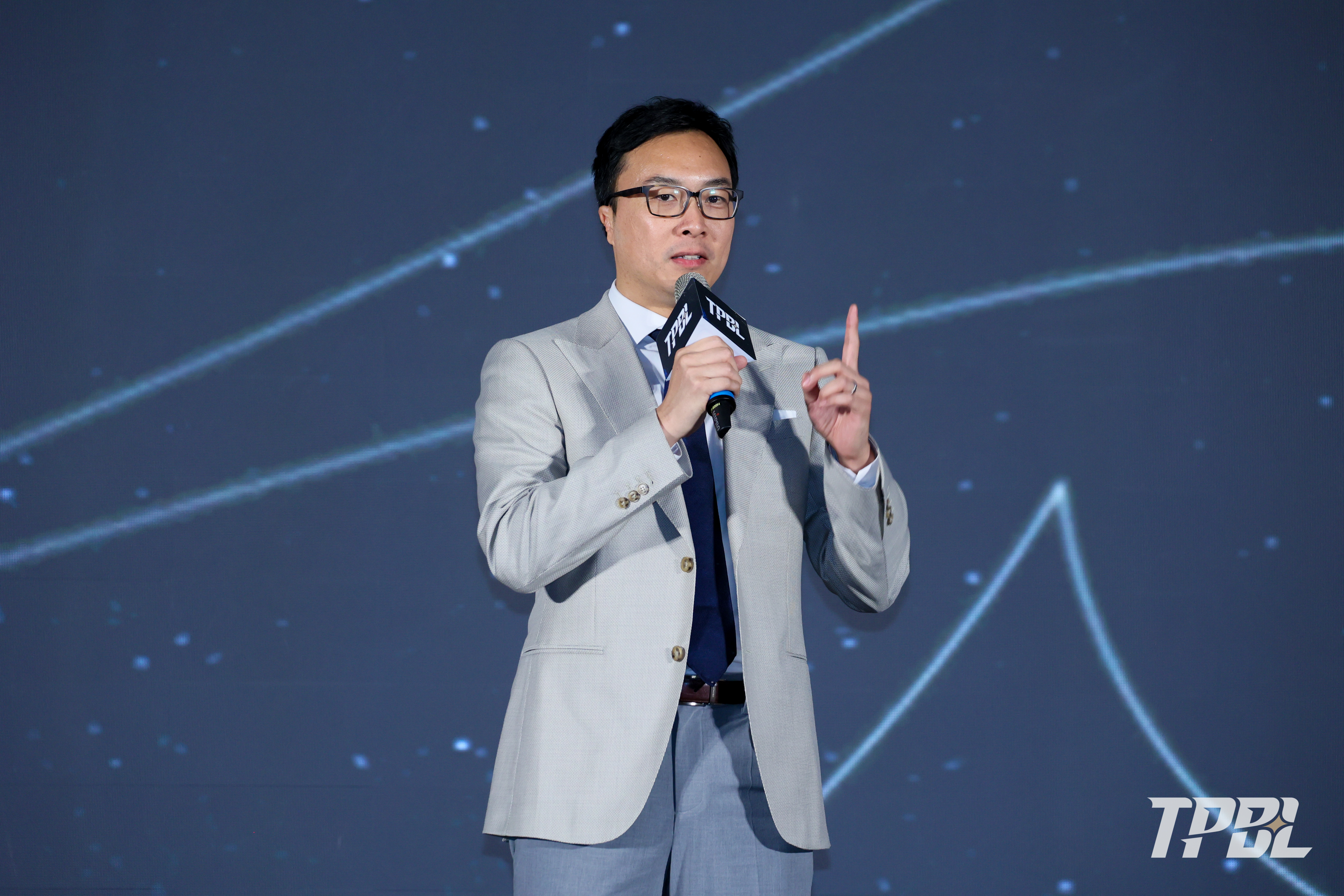 TPBL》秘書長齊文駿首亮相　誓言帶台籃達到巔峰