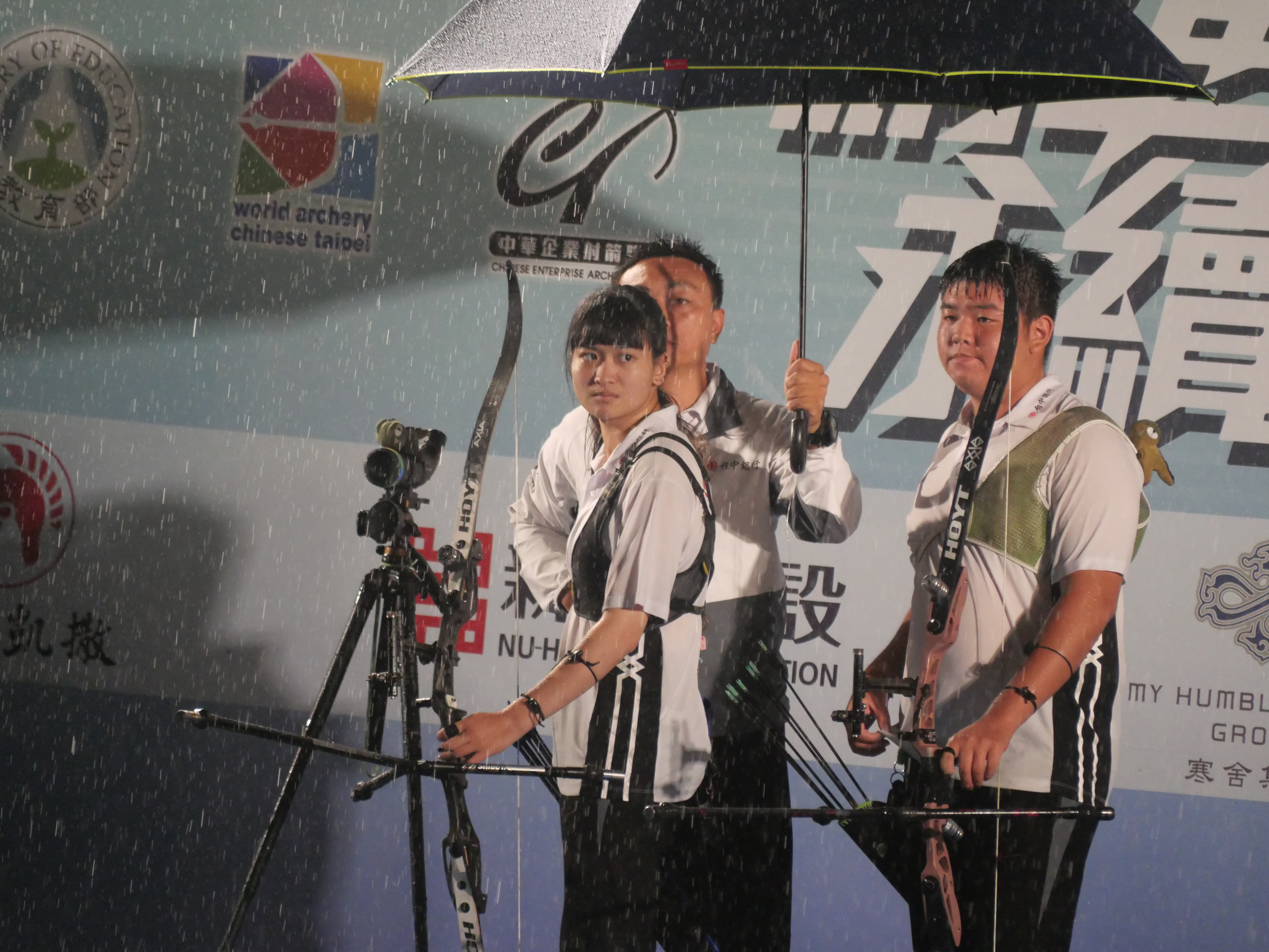 企業射箭聯賽》隊史首闖季後賽　台中銀行就給衛冕軍下馬威