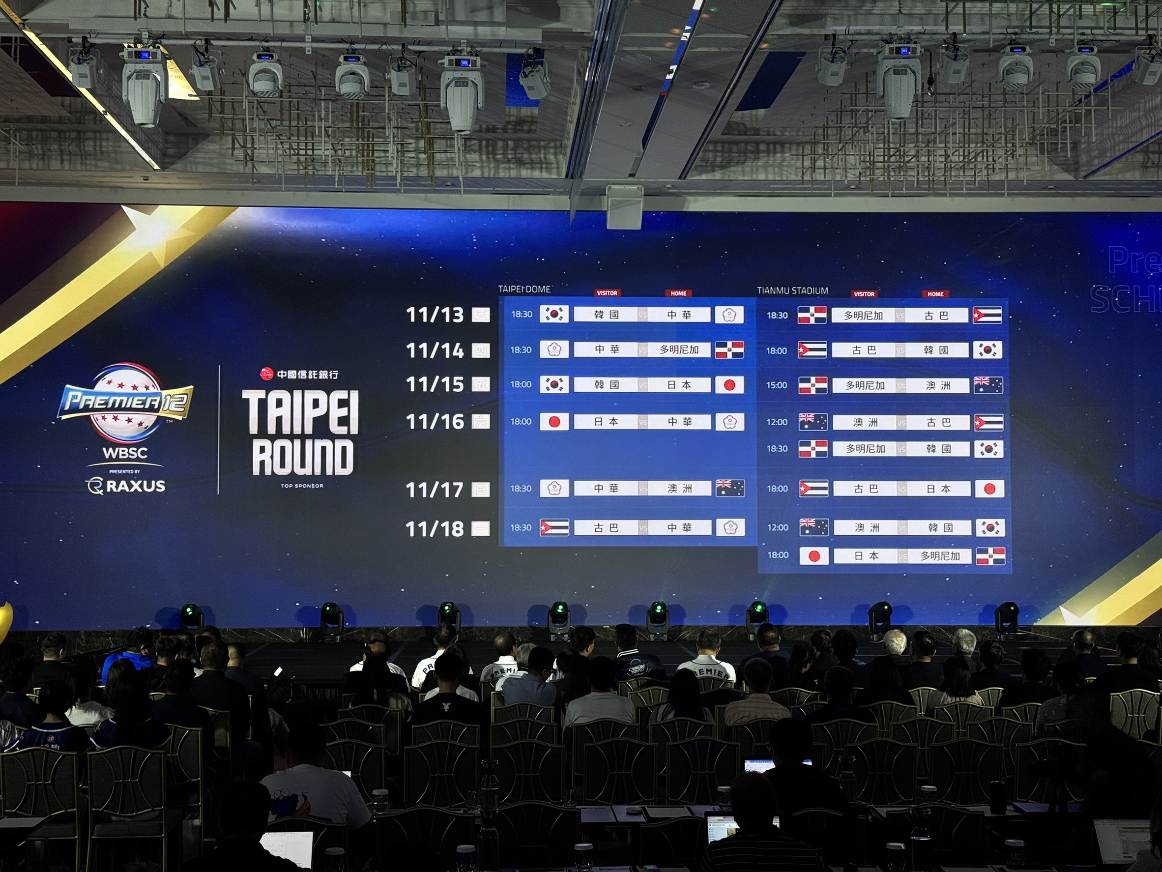 12強賽》中華隊賽程沒有晚接早爭議　11月初先跟捷克交流熱身