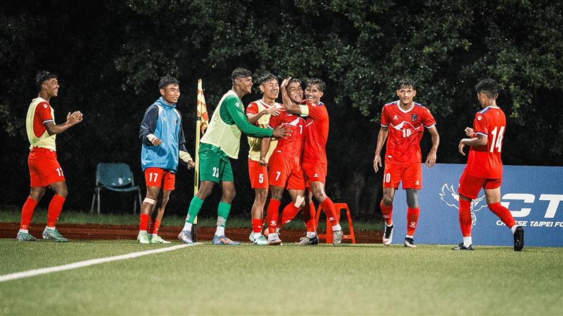 U20亞足賽》尼泊爾前鋒上演帽子戲法　中華隊吞2連敗、晉級態勢渺茫