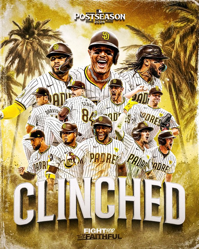 MLB》再見三殺進軍季後賽　教士只差道奇2場勝差
