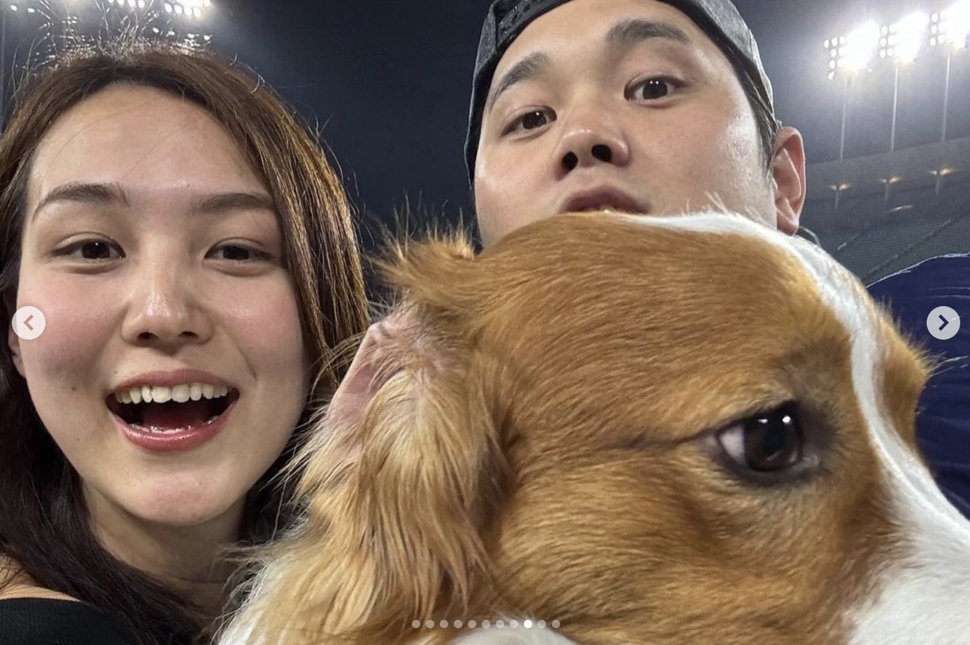MLB》大谷翔平和妻子、愛犬自拍　MLB社群：耐心等待照片（有影片）