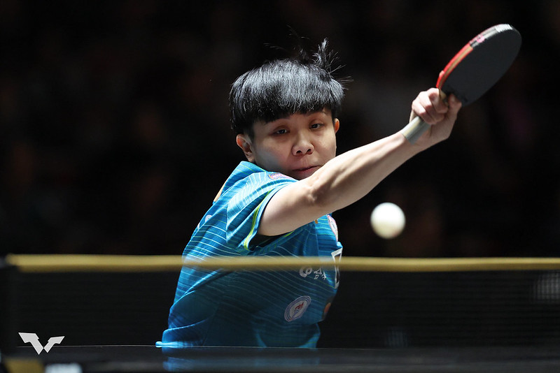 桌球亞洲盃》鄭怡靜拍下日本名將2連勝　黃怡樺、簡彤娟1勝1敗