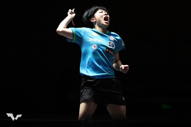 WTT》被罰分怒火轉移球桌擊退地主新星　鄭怡靜安抵中國大滿貫8強