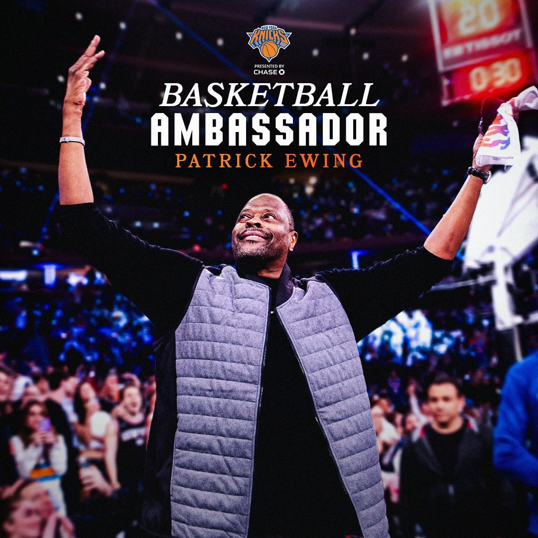 NBA》Patrick Ewing重返尼克協助營運　「我迫不及待」