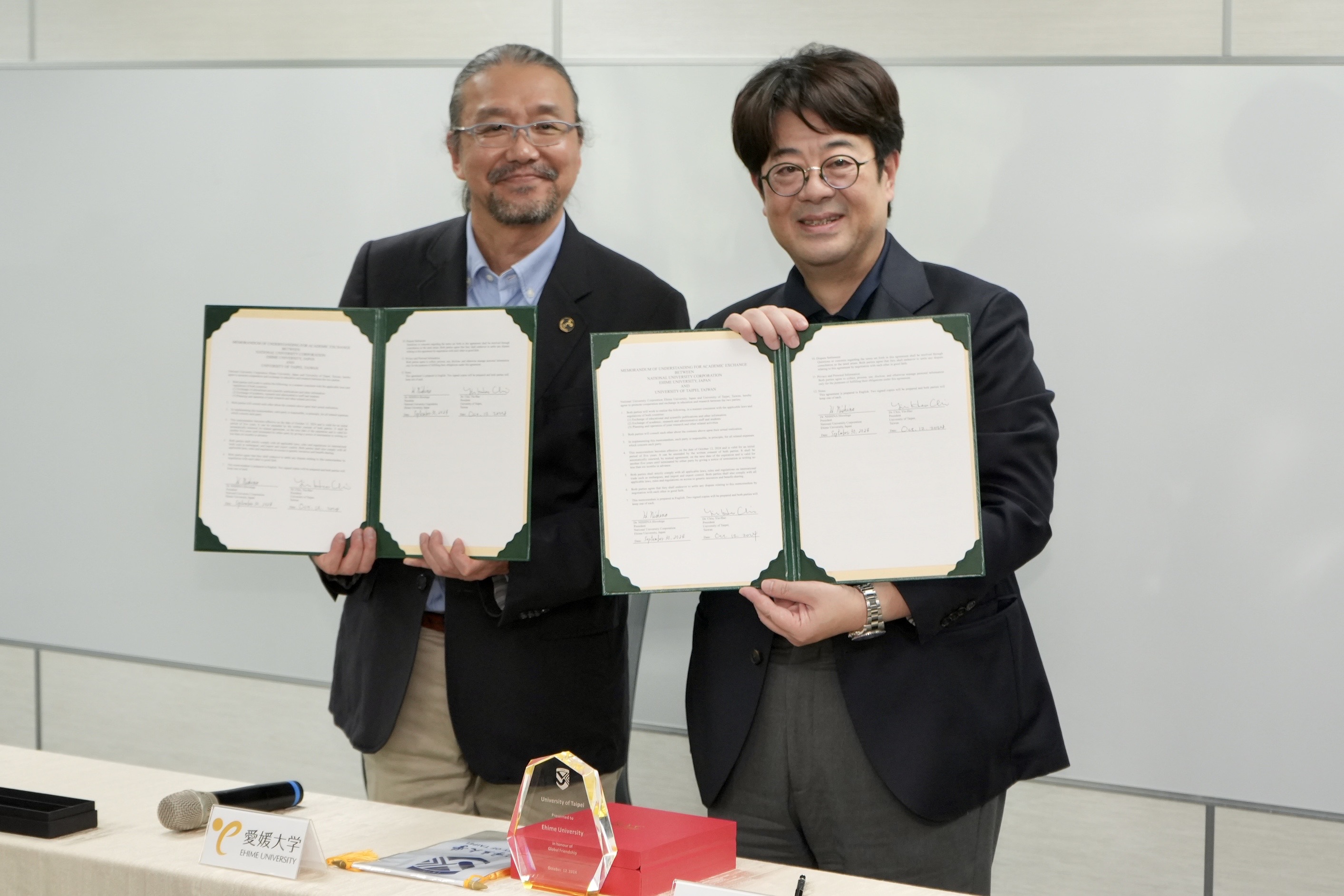 體壇》奧運最多金牌的臺北市立大學、愛媛大學　簽約締結姐妹學校