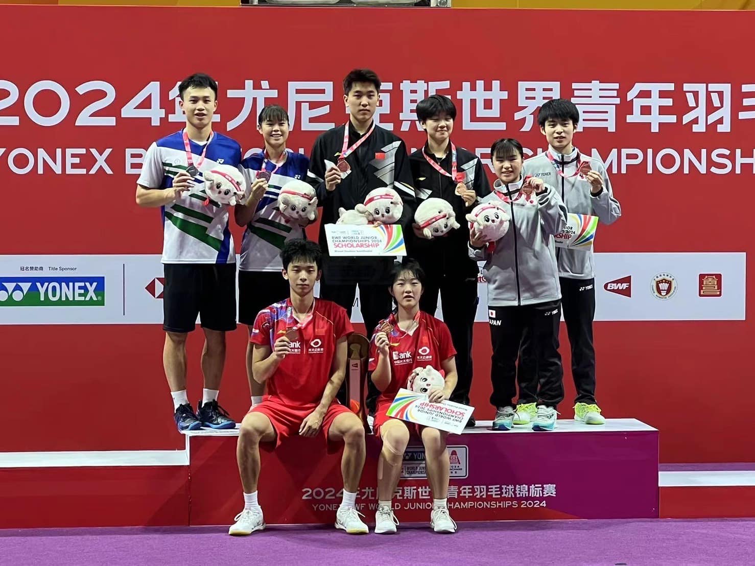 羽球世青賽》賴柏佑、孫亮晴混雙「銀了」　創台灣最佳成績