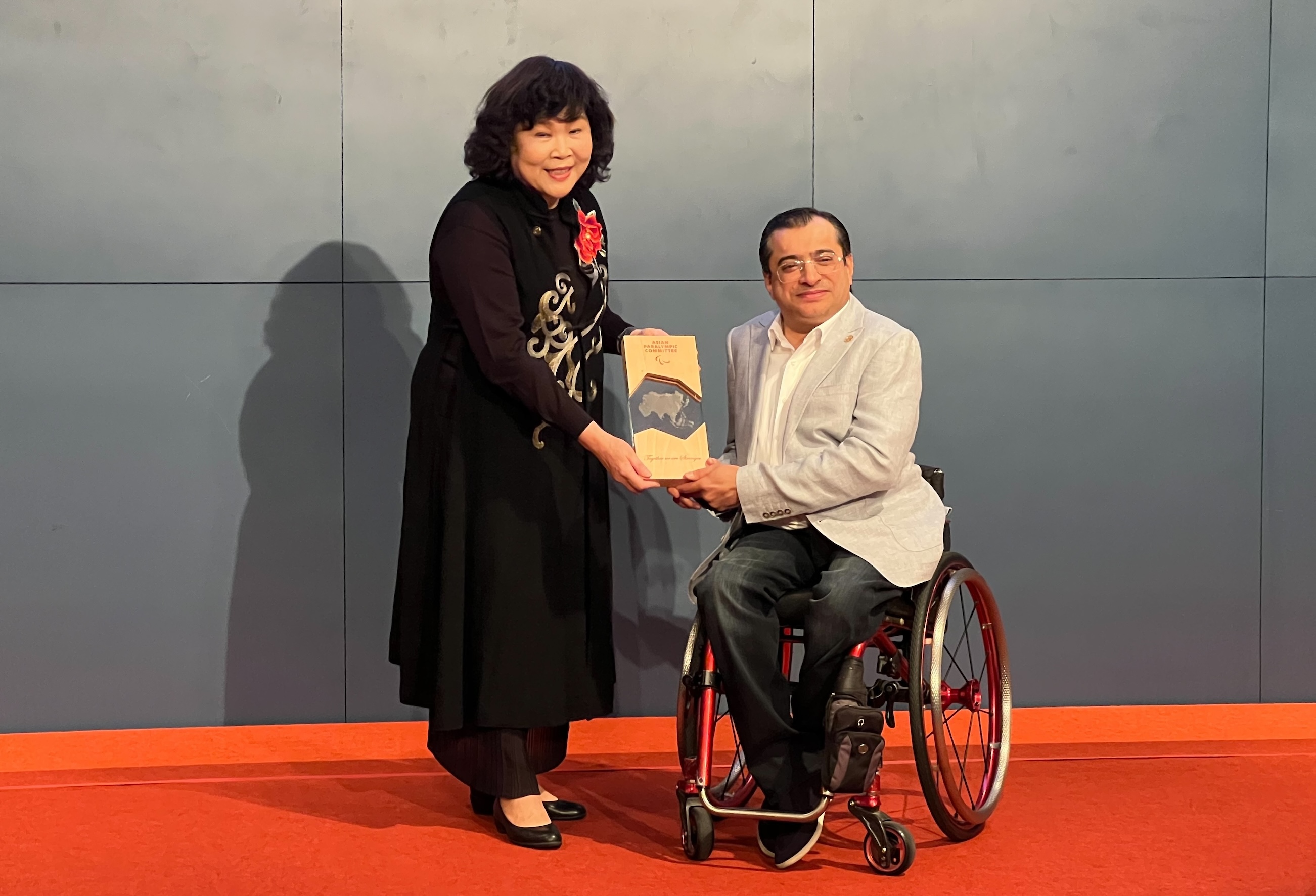 體壇》APC執委會訪臺　主席幽默說：「別忘了去逛街購物」