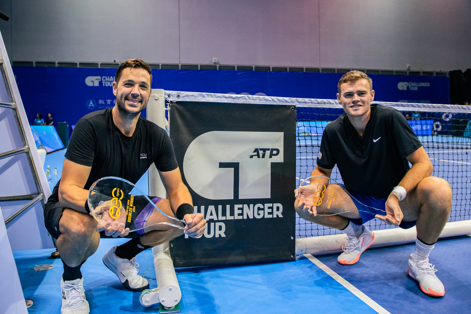 海碩盃》英國Stevenson／Willis雙打稱王　首對歐洲冠軍