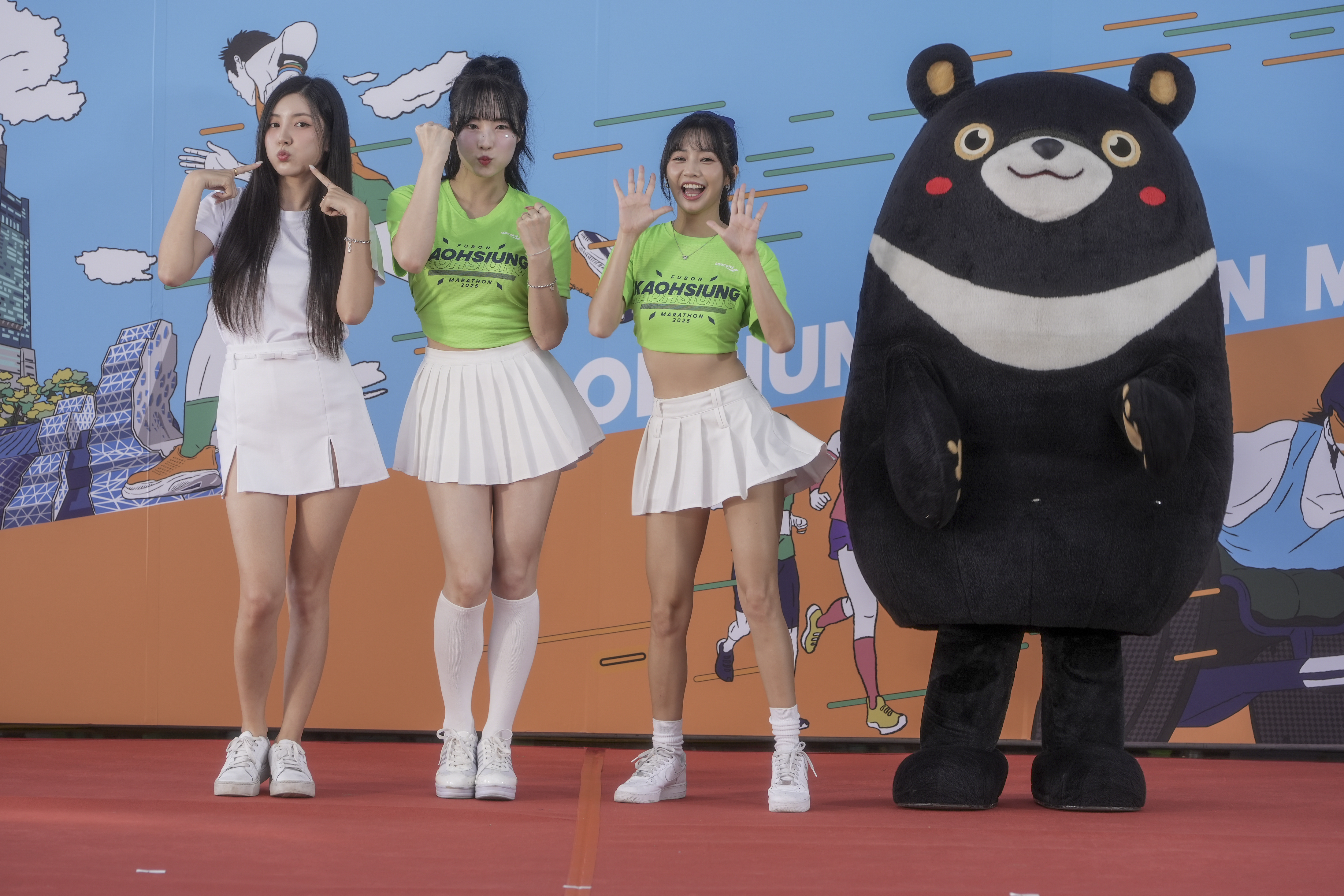 2025高雄富邦馬拉松將開跑！　韓籍女神Mingo及FA慈妹籲民眾踴躍報名