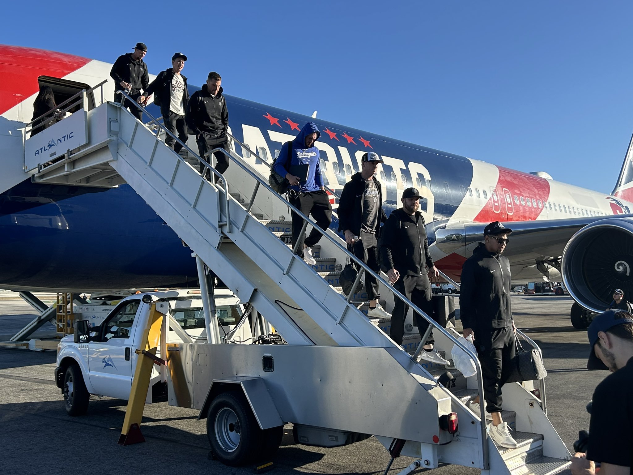 MLB》道奇回洛杉磯　搭「愛國者」飛機被認為在傷口上灑鹽