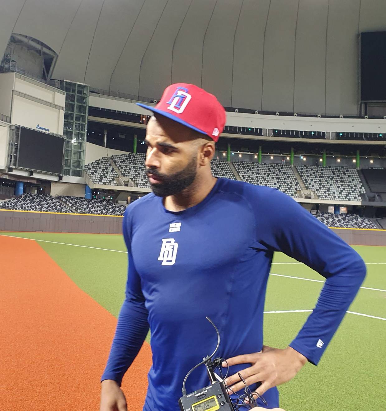 12強賽》首度入選國家隊夢想成真　裴瑞茲告訴隊友中華隊每位打者都危險