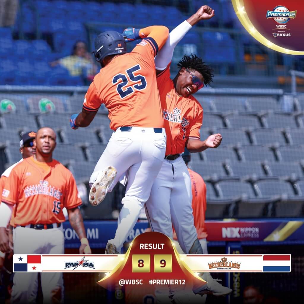 12強》兩隊合計26安含４轟　荷蘭擺脫巴拿馬糾纏收首勝