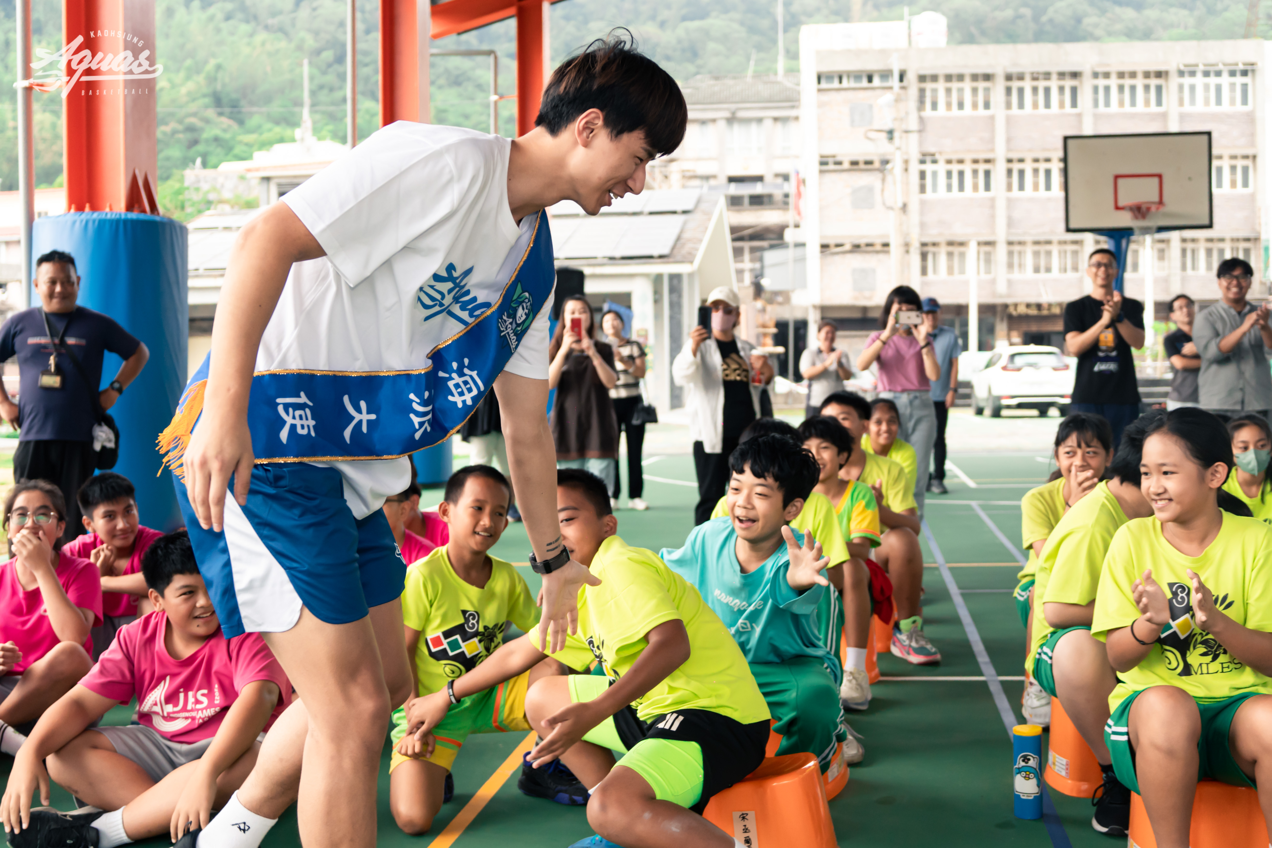 TPBL》颱風重創茂林　海神前進偏鄉做公益