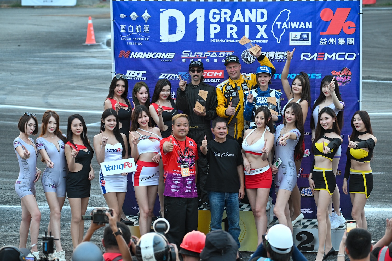 賽車》飄移國際賽事台南登場　選手無差別競技