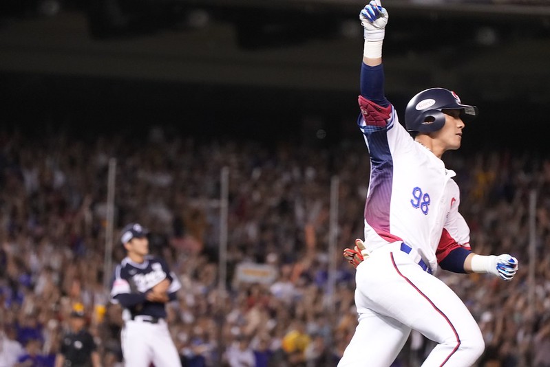 12強賽》陳晨威驚天滿貫轟＋陳傑憲追加彈　台灣首戰擊敗韓國