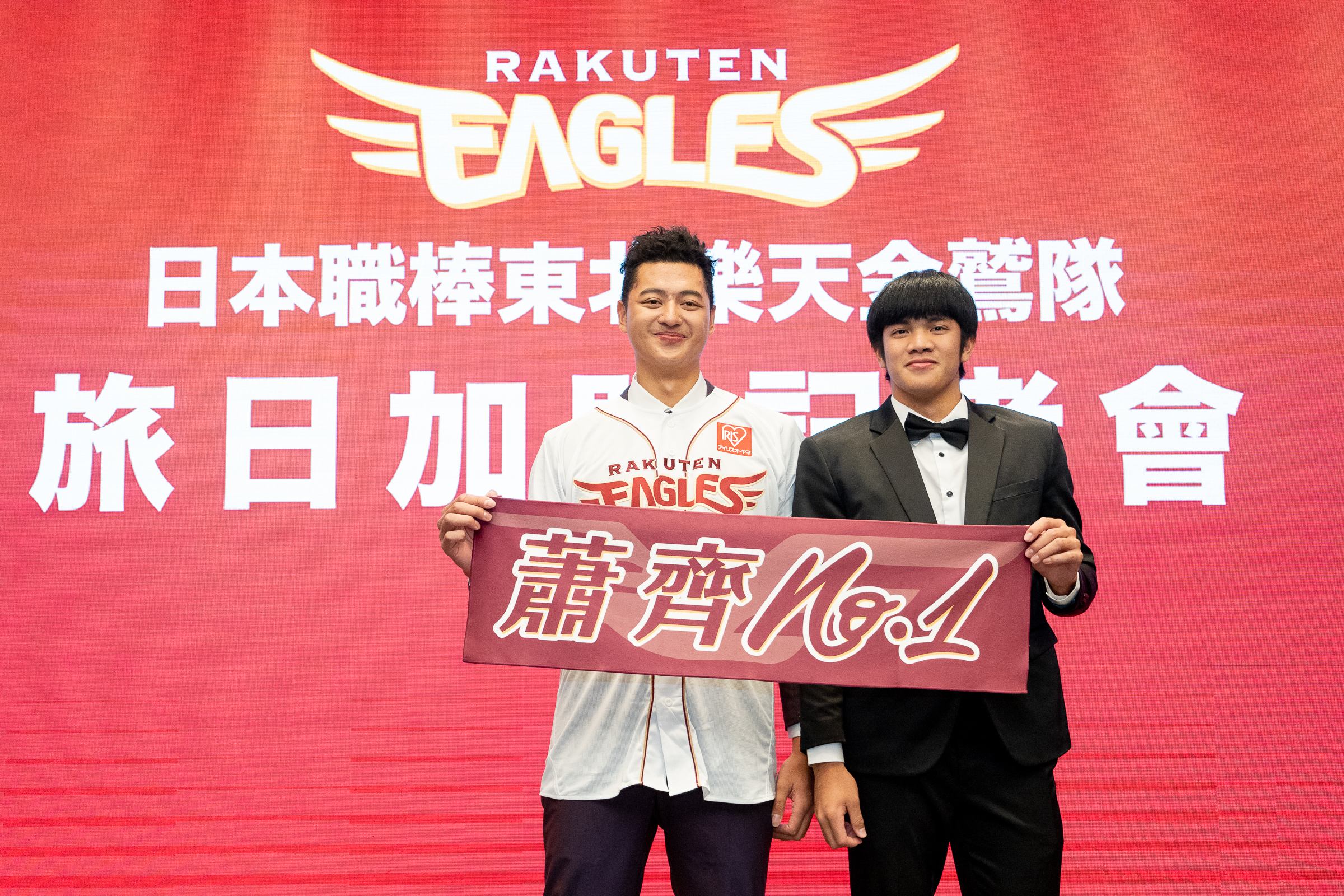 日職》秋訓遇見大學長田中將大　蕭齊對同世代同學喊話：各自努力