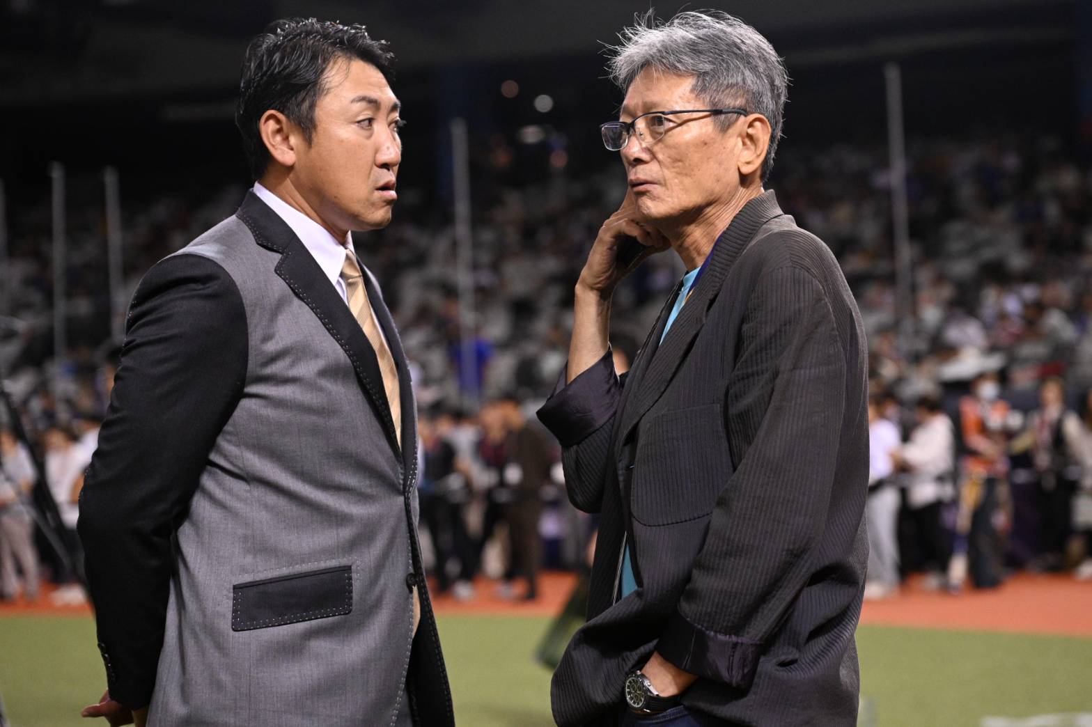 12強賽》台日戰像開同學會　重量級郭泰源、內川聖一台灣相會