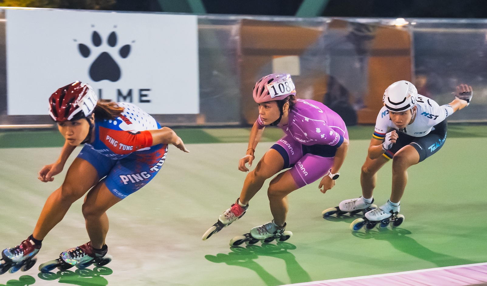 臺灣國際滑輪溜冰公開賽》「滑輪女神」劉懿萱3金最大贏家