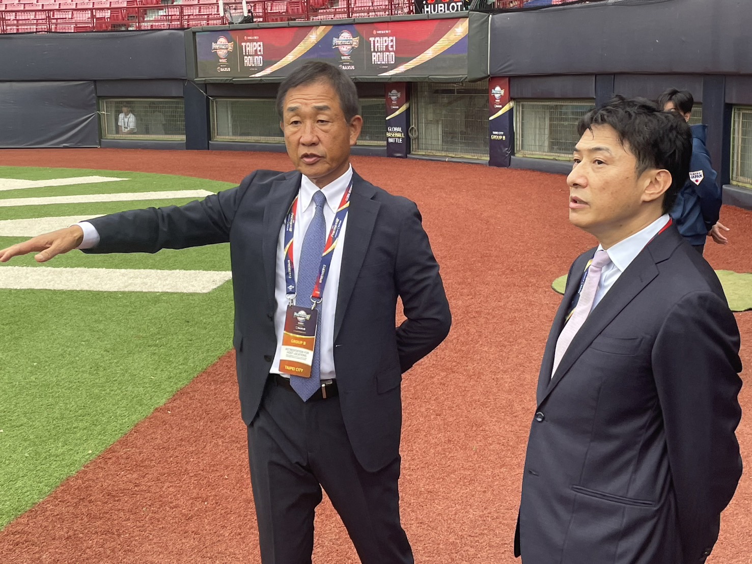 12強賽》前西武獅隊前監督辻發彥來了！　問：吳念庭還好嗎？