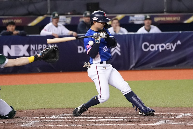 12強賽》江坤宇觸身球傷退　聯盟說明傷勢