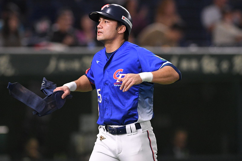 12強賽》潘傑楷敲中華隊在東京巨蛋首轟　換守一壘火力不減