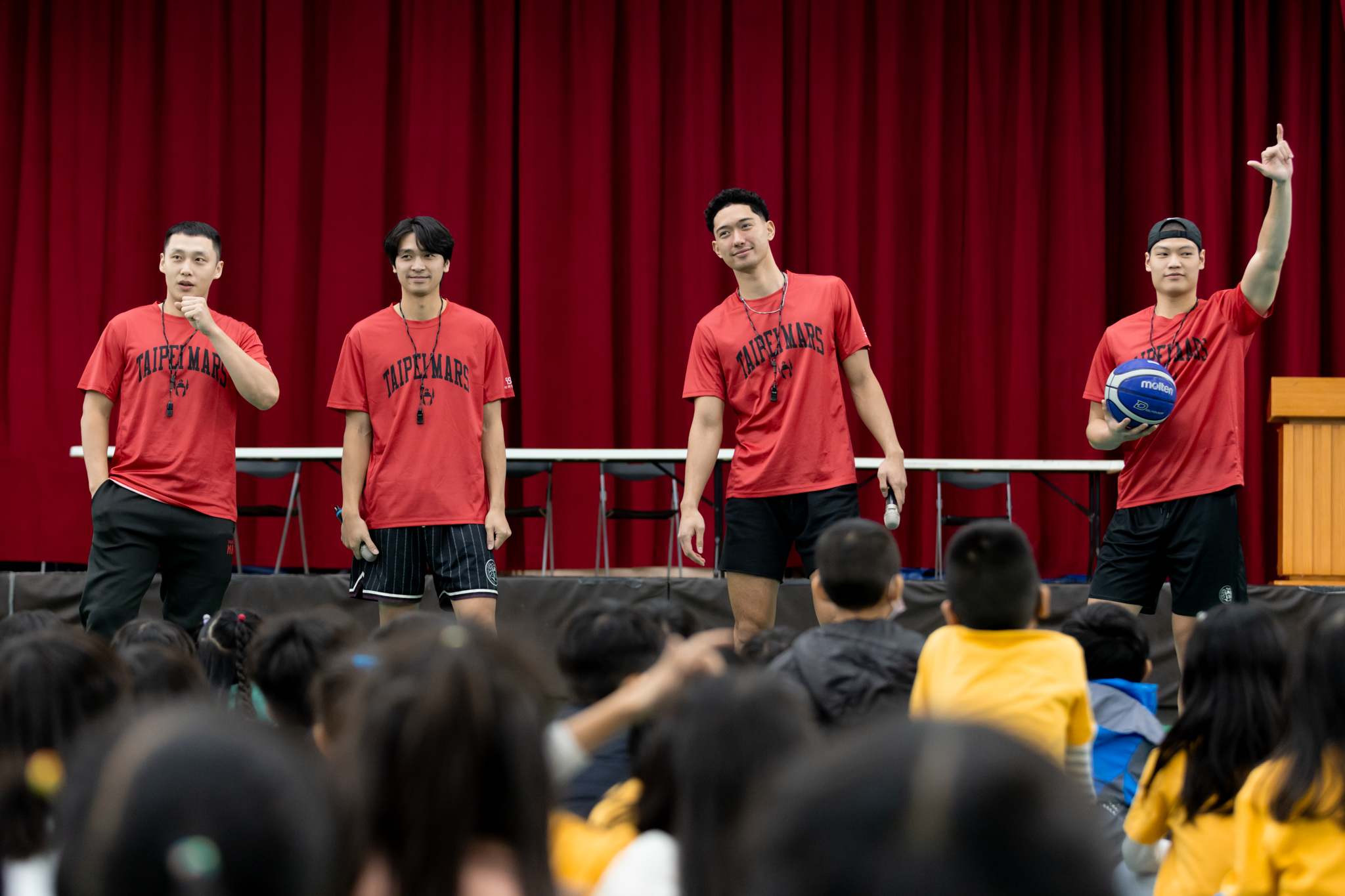 TPBL》台新戰神前進校園　盼讓學童愛上籃球